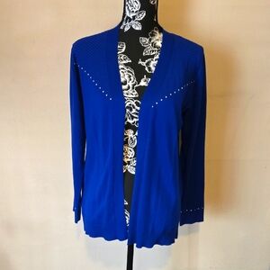 Royal Blue Women's Cardigan Size PL